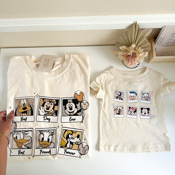 Polaroid mom shirt