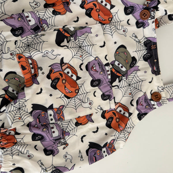 spooky overalls
