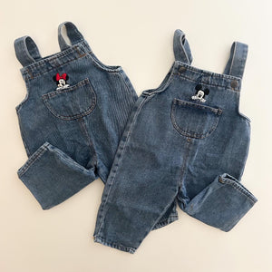 Denim overalls