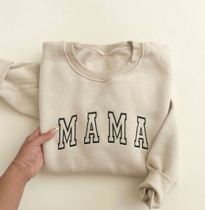 Embroidered Mama sweater- READ DESCRIPTION